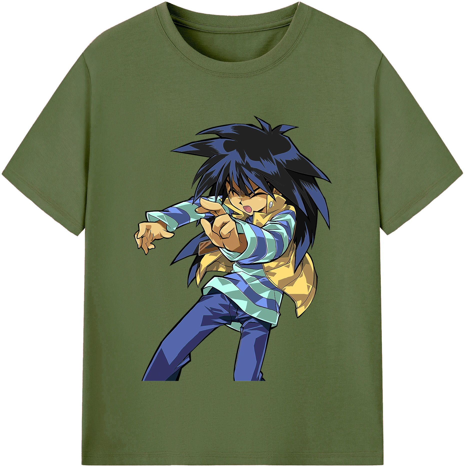 （画像用） 遊☆戯☆王 Yu-Gi-Oh! 綿100％半袖Tシャツ（フロントプリント）